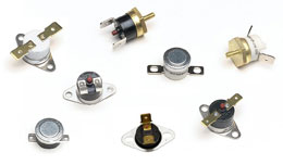 Bimetallic thermostats