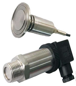 Sanitary pressure transmitter