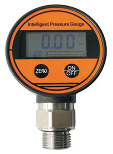 Intelligent pressure gauge