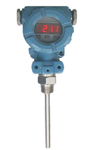 Integrated temperature transmitter
