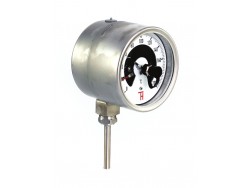 Pressure stem TTS thermometer