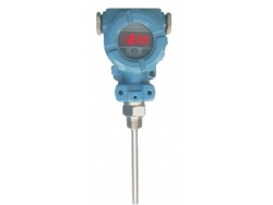 Robust temperature transducer with display into ATEX environment