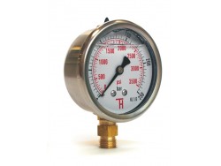 Shock resistant pressure gauge 304G/ 358G