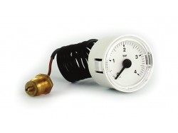 Round capillary pressure gauge 1037 Ø 37, 1040 Ø 40 1052 Ø 52mm