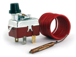 Capillary thermal fuse series WPR 200, 200 B