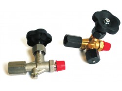 Pressure gauge valve