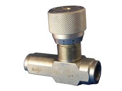 STU Throttle check valve